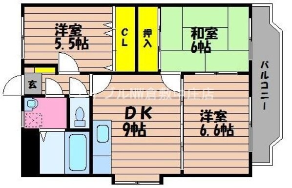 アプランドルⅡの物件間取画像